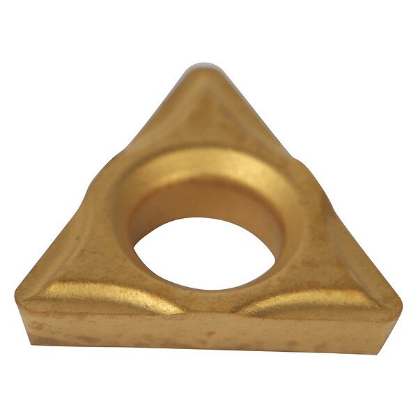 Triangle Turning Insert, Triangle, 5/32 in, TDHH, 0.0156 in, Carbide