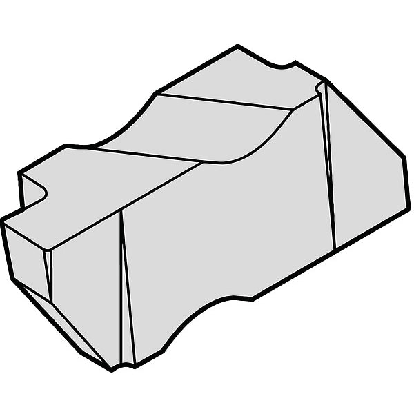 Grooving/Parting Insert, NG, Carbide