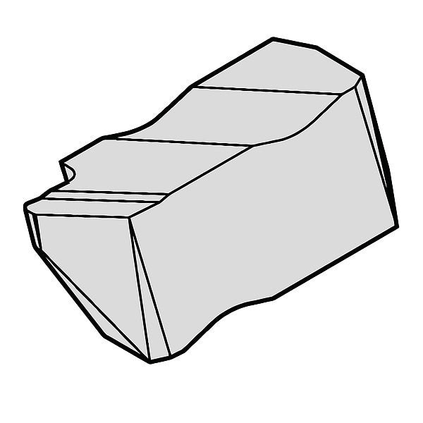 Grooving/Parting Insert, NP-K, Carbide