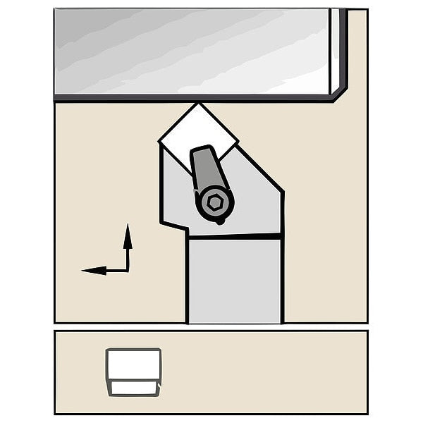 Toolholder, ISO C Clamping
