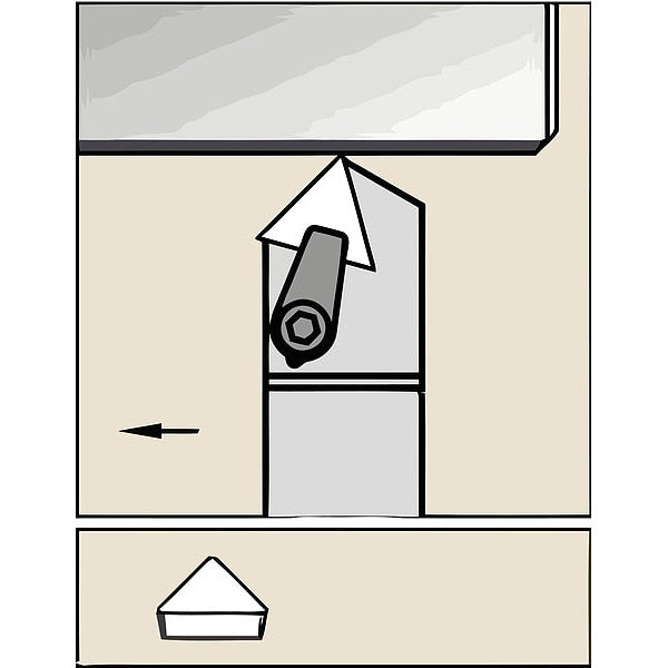 Toolholder, ISO C Clamping