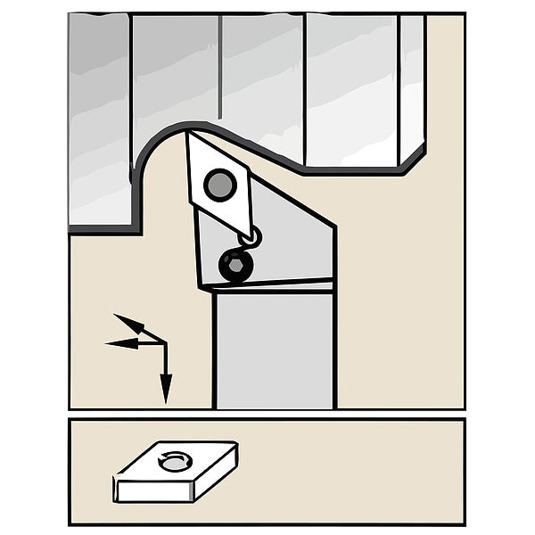 Grooving/Parting Insert, Carbide