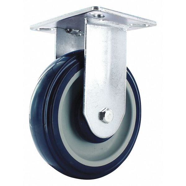 Poly Wheel w/Plate Caster, 5