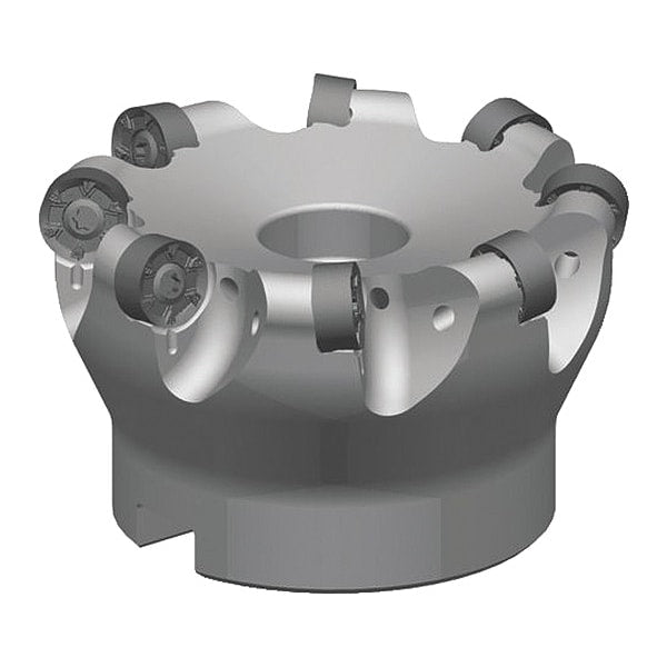 Indexable Face Mill, M200 Series, High Speed Steel, 3.97mm Depth of Cut