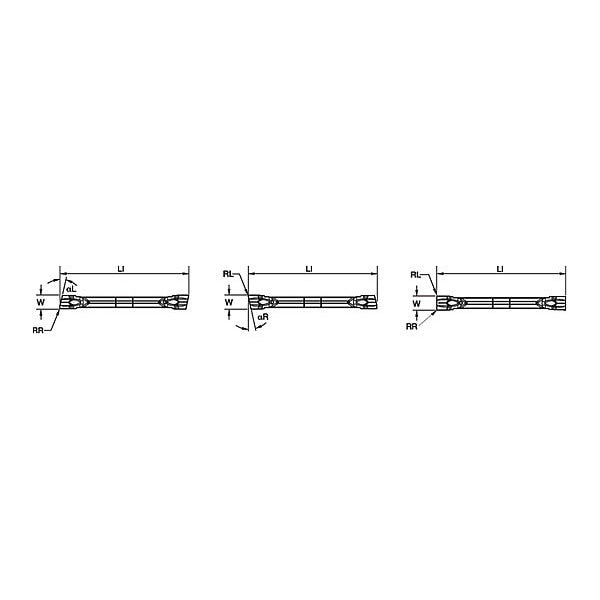 Grooving/Parting Insert, WMT-CM, Carbide