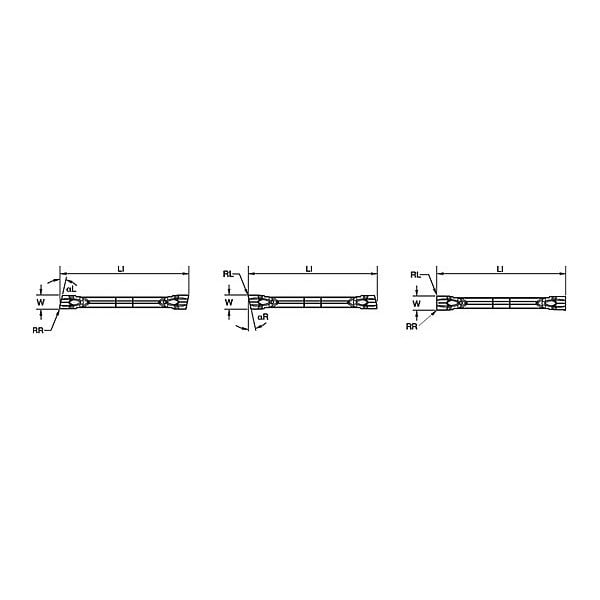 Grooving/Parting Insert, WMT-CM-W, Carbide