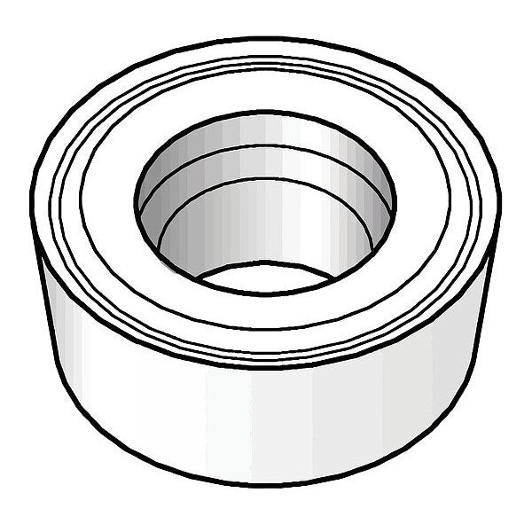 Insert, Round, 1.2580 in, None, Carbide