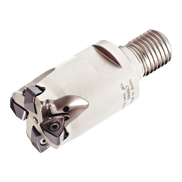 Indexable Profiling End Mill, M370 Series, High Speed Steel, 1.25mm Depth of Cut