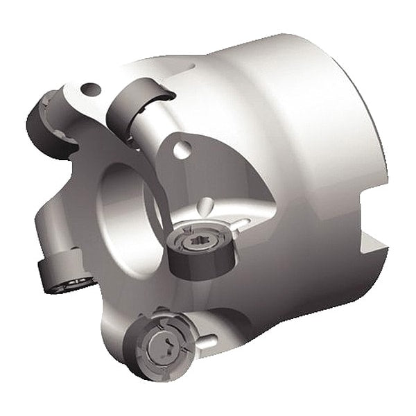Indexable Face Mill, M200 Series, High Speed Steel, 0.2000 in Depth of Cut