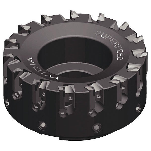 Indexable Face Mill, SuperFeed Series, 6.35mm Depth of Cut