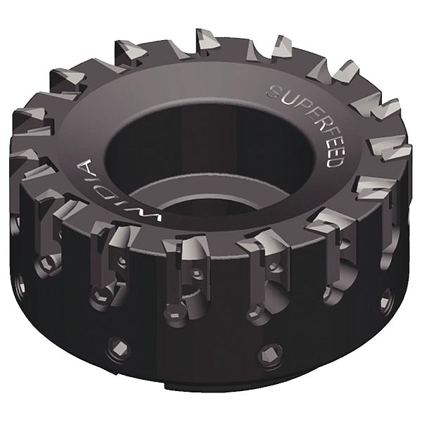 Indexable Face Mill, SuperFeed Series, 6.35mm Depth of Cut