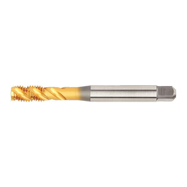 Spiral Point Tap, M4-0.7, Metric, 2 Flutes, TiCN