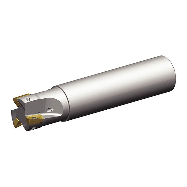 Indexable Square Shoulder End Mill, VSM17 Series, 0.6380 in Depth of Cut