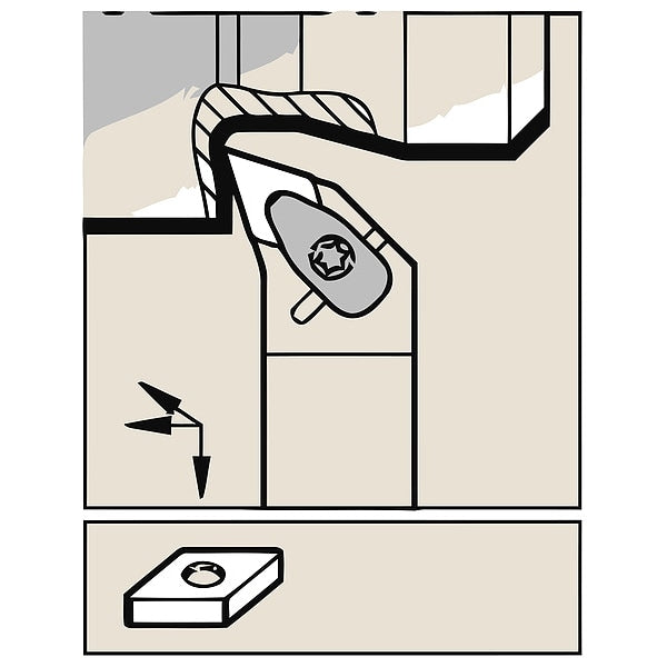 Toolholder, ISO, D-Style Clamping