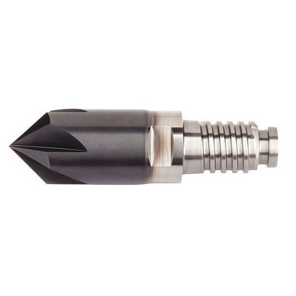 Chamfer End Mill Head, 16.00mm, Carbide