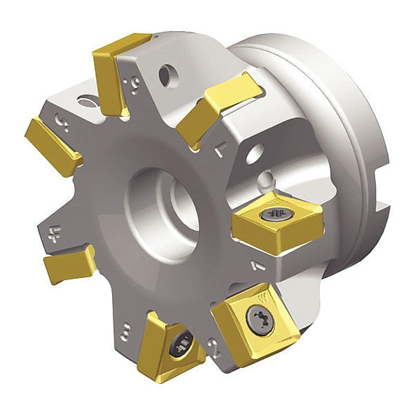 Indexable Face Mill, VSM890 Series, 9.80mm Depth of Cut