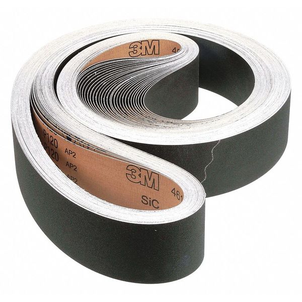 Cloth Belt 461F, 3-1/2inx132in P120 XF-w