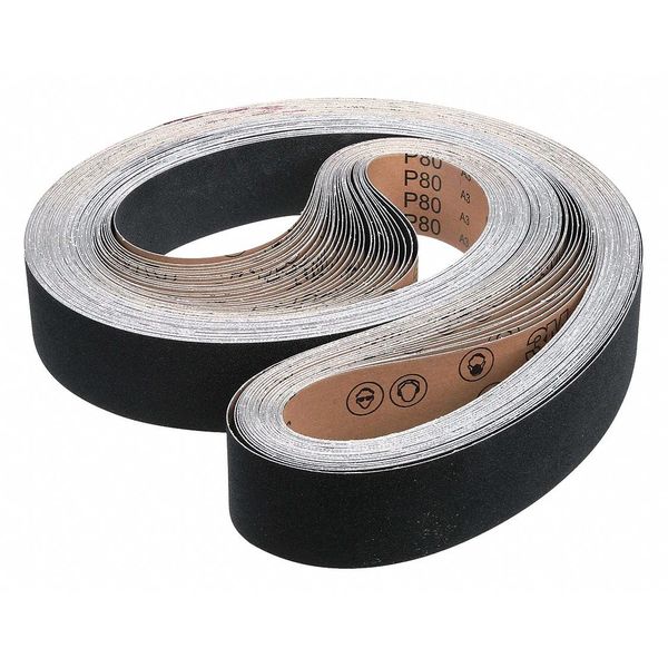 Cloth Belt 461F, 3inx132 in P80 YF-weigh