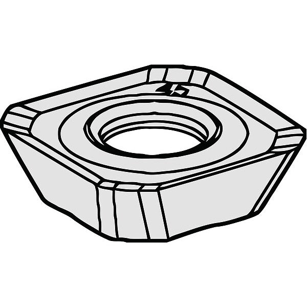 Square Milling Insert, 13.41mm, Carbide