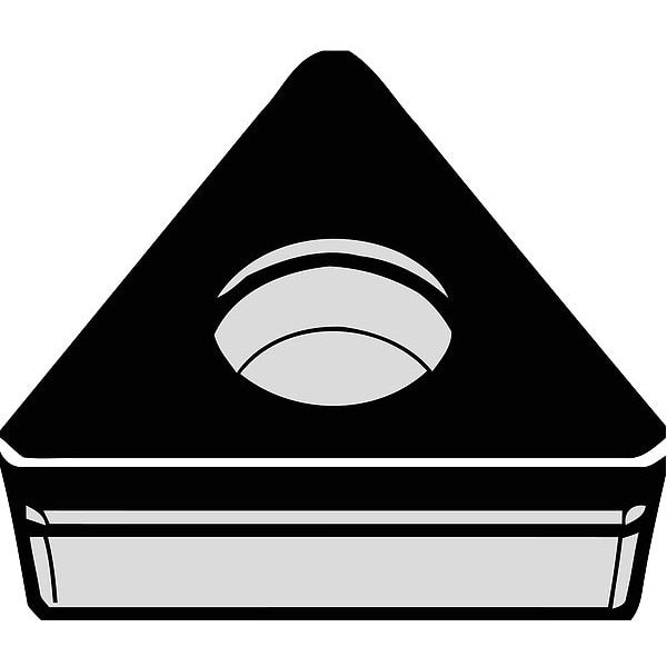 Triangle Turning Insert, Triangle, 1/4 in, TPGW, 1/32 in, Carbide