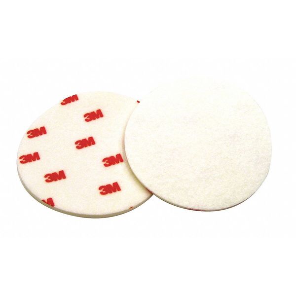 Finesse-it Buffing Pad 09358, 5in Red/Wh
