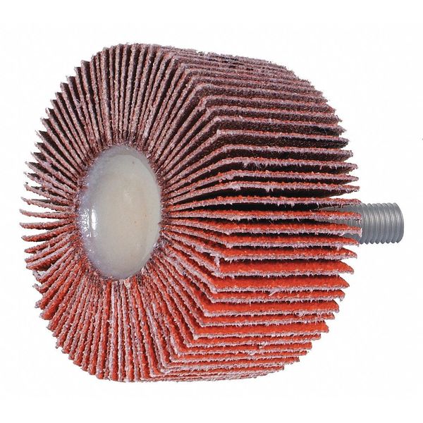 Flap Wheel Type 84 747D, 3inx1inx1/4-20