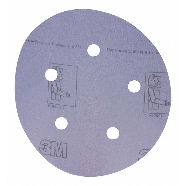 Hookit Film D/F Dsc 360L, 5inxNH 5 Holes