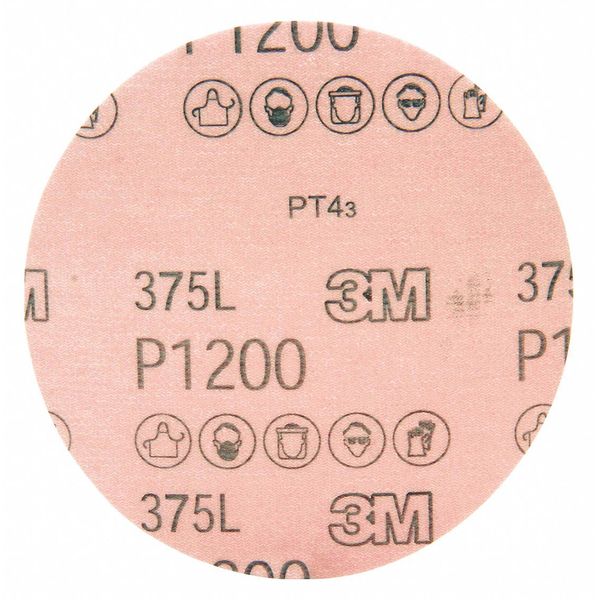 Hookit Film Disc 375L, 5 x NH P1200, 50/