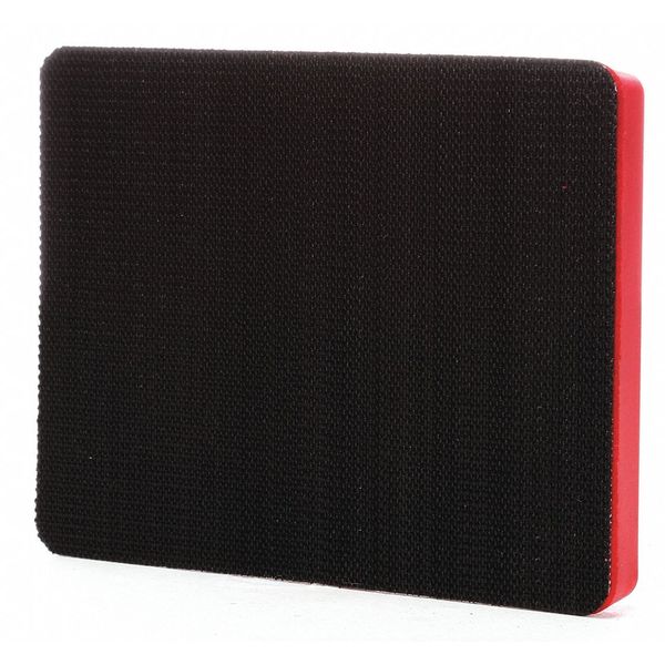 Hookit Pad 20433, 3inx4inx1/2 in Red Foa