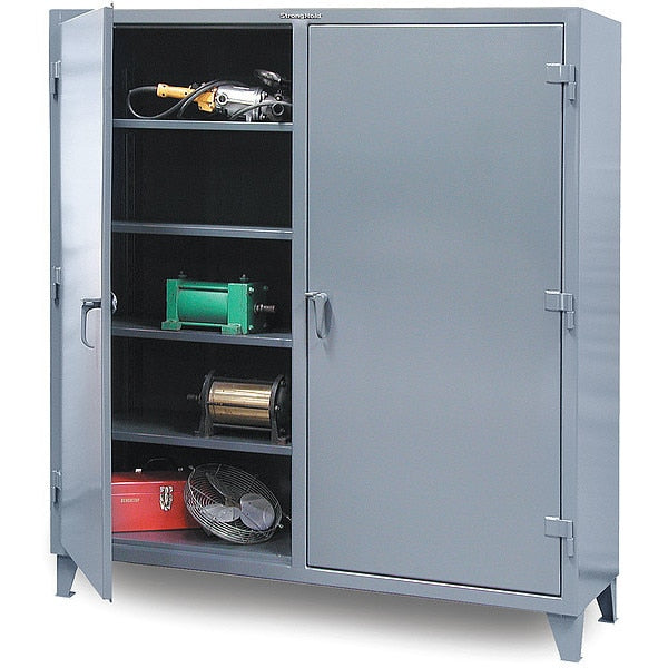 12 ga. Steel Storage Cabinet, Stationary
