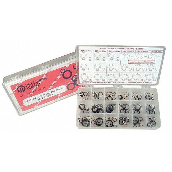 Die Button Shim, 20mm X 0.125mm, PK25