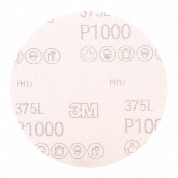 Hookit Film Disc 375L, 5 x NH P1000, 50/inner 250/pk