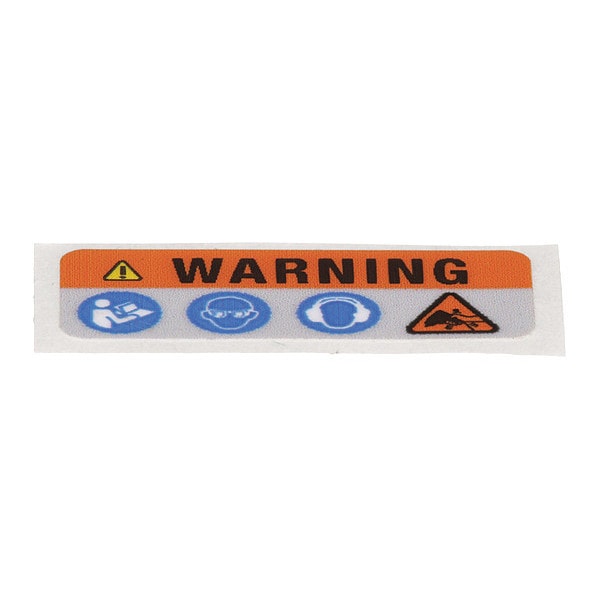 Safety Sticker 87126, 1/pk