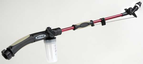 Spray Nozzle, Aluminum, Red, 38 In.