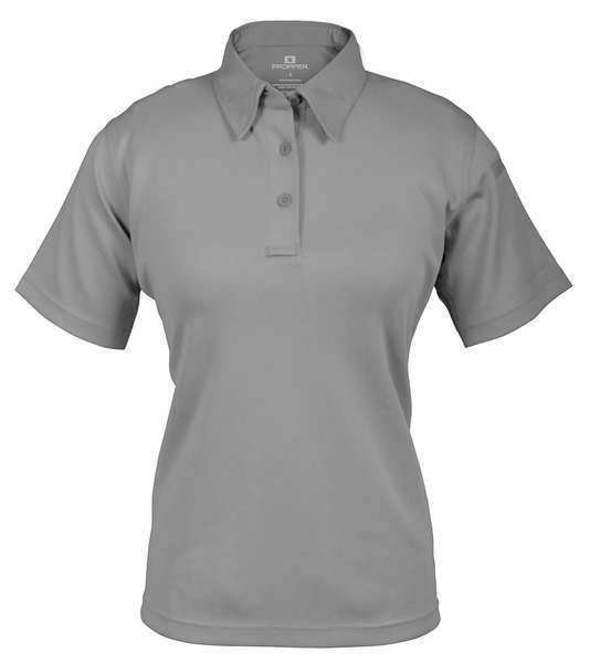 Tactical Polo, XL, Short Sleeve, Gray