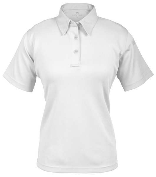 Tactical Polo, XL, Short Sleeve, White