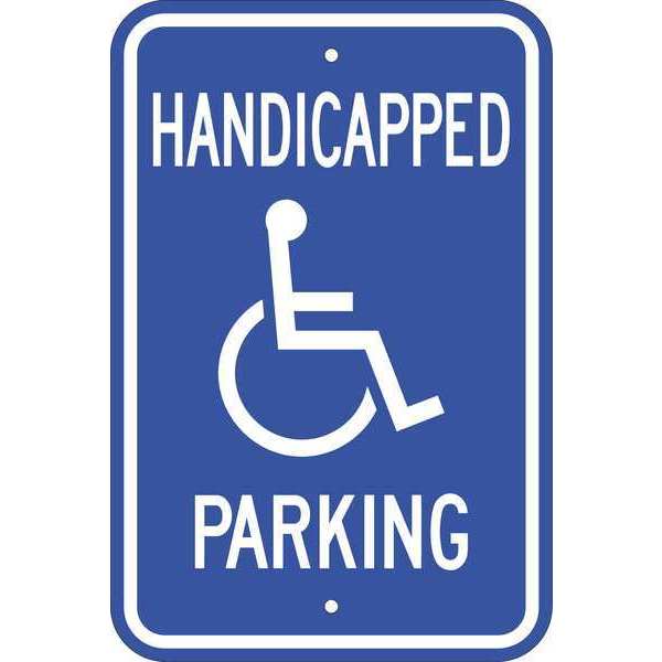 Handicap Parking Sign, 18
