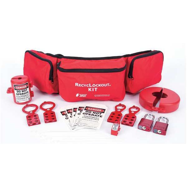 Lockout/Tagout Kit, Filled, Electrical