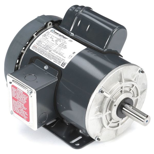 General Purpose Farm Duty Motor, Capacitor-Start, 1 HP, 115/230V AC, 1,725 Nameplate RPM, 143T Frame