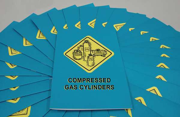 Marcom Training Booklet: Compressed Gas Cylinders, Includes One-Page Quiz, English, PK15