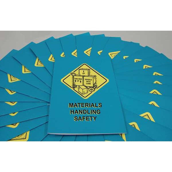 Marcom Training Booklet: Material Handling Safety, Includes One-Page Quiz, English/Spanish, PK15