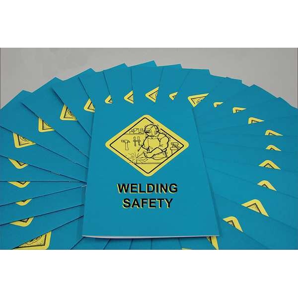 Marcom Training Booklet: Welding Safety, Includes One-Page Quiz, English/Spanish, PK15