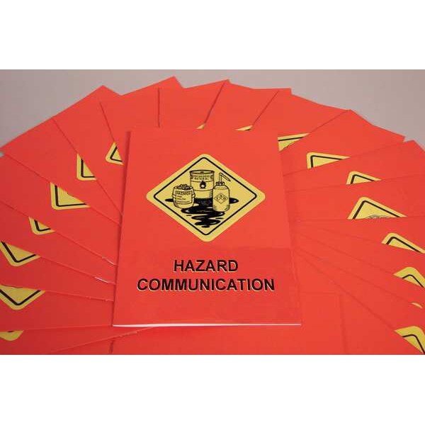 Marcom Training Booklet: Hazard Communication, Includes One-Page Quiz, English/Spanish, PK15