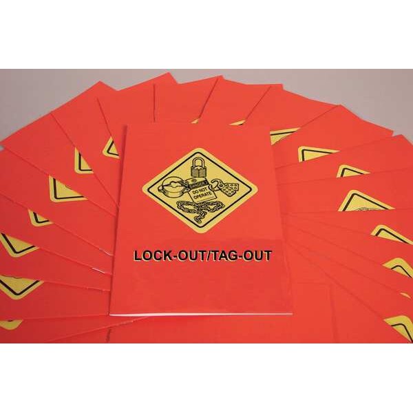 Marcom Training Booklet: Lockout/Tagout, Includes One-Page Quiz, English, PK15