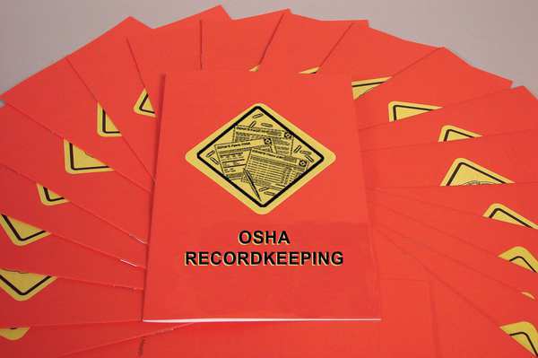 Marcom Training Booklet: OSHA Recordkeeping, Includes One-Page Quiz, English/Spanish, PK15