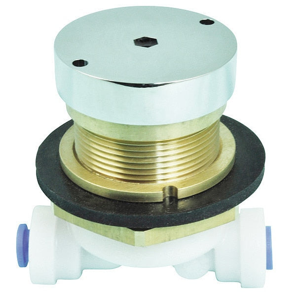 Recessed Pushbutton Valve Assembly