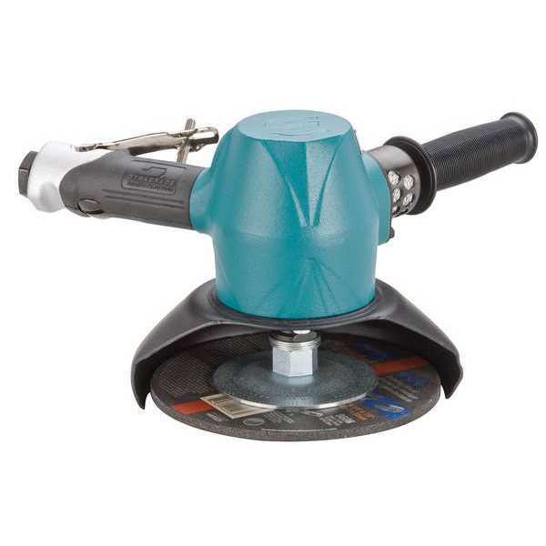 Type 27 Angle Grinder, 1/2 in NPT Air Inlet, Heavy Duty, 6000 rpm, 3 HP