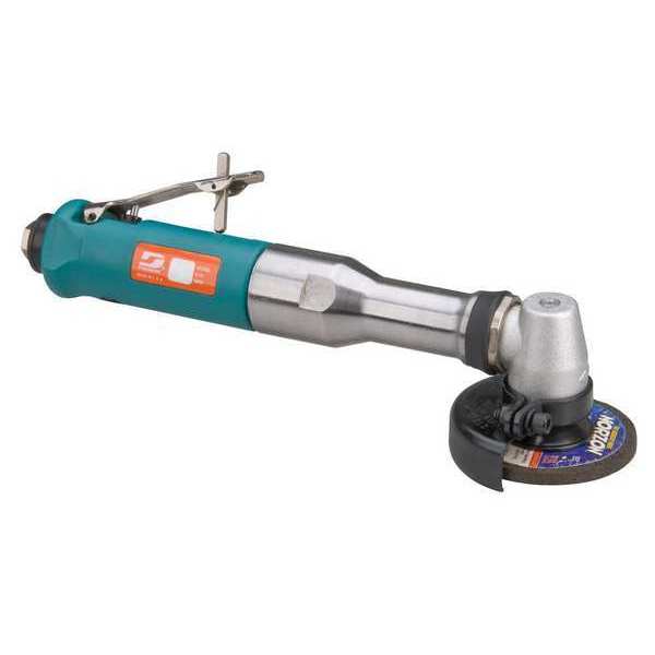 Type 27 Ext. Depressed Center Wheel Grinder 3In, 1/4 in NPT Air Inlet, Heavy Duty, 18,000 rpm