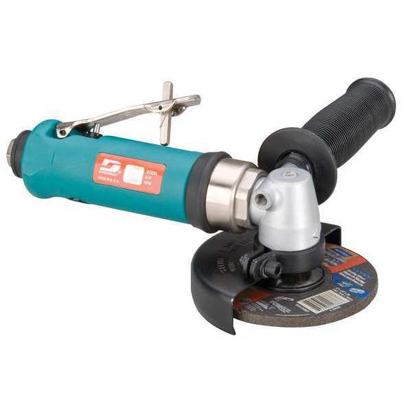 Type 27 Angle Grinder, 1/4 in NPT Air Inlet, Heavy Duty, 12,000 rpm, 0.7 HP