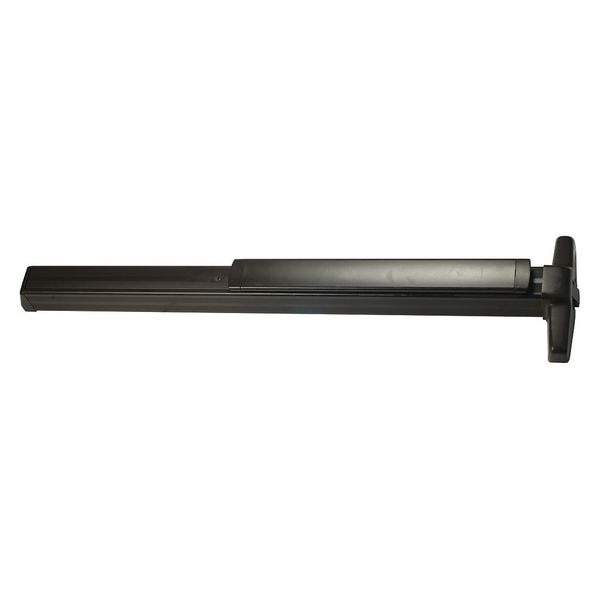 Rim Exit Device, Bronze, 48 in. W
